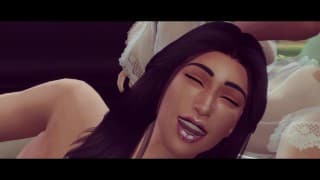 金·卡戴珊 x 艾玛·沃特森 ： 丢失的性爱录像带 |Sims 4 音乐录影带