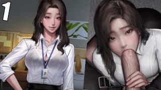Hot Office Lady 给新员工口交 - 1 - 秘密馅饼
