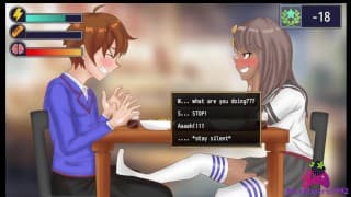 调教大学零 E57 - 她在自助餐厅给我一个