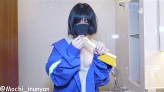 中国环卫工人制服——工作中异物渗透、不受控制的性高潮