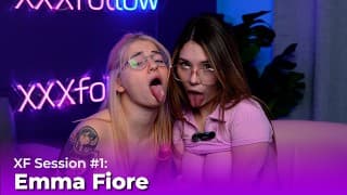 Emma Fiore & Dani Ortiz te indican como masturbarte entre besos calientes y tetas grandes XXXFollow