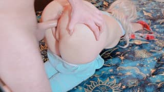 Share a bed with my big ass horny stepsister-Anal Therapyخو اهر حشریم خودش بهم گفت کونمو بکن