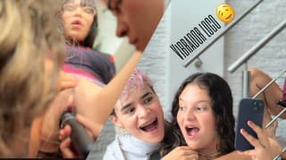 哎呀！ Rommie 强迫她的朋友用振动器犯罪