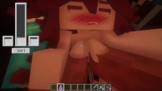 与 Luna 发生性关系 Jenny 的模组 Minecraft