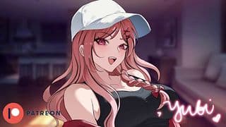 [ASMR]Tomboy Roommate Sits On Your Lap To Prove She's Not Gonna Blush...But Fails