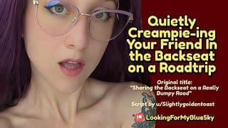 在公路旅行中悄悄地内射你的朋友坐在后座 [假小子] [公共性]