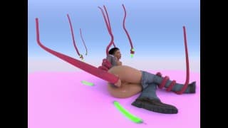 MULATO GIRL ALYX'S ASS FUCKED BY TENTACLE 4K 60FPS VR 动画 by Likkezg