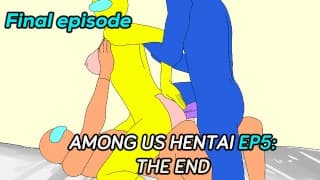 在我们当中Hentai Anime未经审查的情节5（最终）：结局